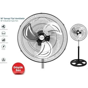 Resim CVC Sanayi Tipi Vantilatör DN91027 Düşük ses 3 kanatlı 