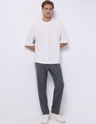 Resim Regular Fit Orta Bel Düz Paça Erkek Antrasit Pantolon Colin's