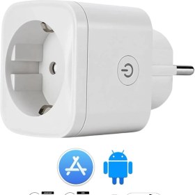 Resim Full Reyon Uzaktan Telefonla Kumanda Edilen Akıllı Priz, Unutkan Tembel Prizi, Evham Vesvese Giderici Wifi Priz 