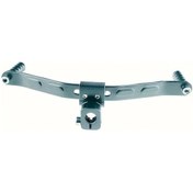 Resim Cloudstore 1 Adet Gümüş Alüminyum Alaşım Çift Kancalı Motor Vites Kolu - Elektrikli Bisiklet 