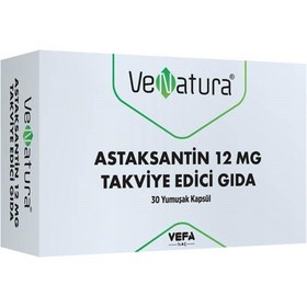 Resim Venatura Astaksantin 12 mg 30 Kapsül 