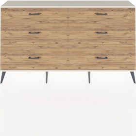 Resim Arges Konsol 6 Çekmeceli 176x30x99 Aytaşı-aytaşı/çam Aytası/atlas Çam - Aytası 