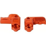 Resim Chuangyinshop Ktm 250-500 Off-road Tangerine Hidrolik Fren Ana Silindir Koruması - Alüminyum Alaşım Kırmızı Siyah 2014-2023 
