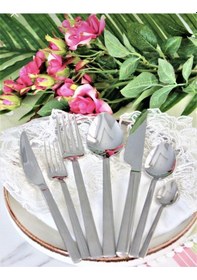 Resim Kardelen Çubuk 12 Kişilik 84 Parça Kaşık Çatal Bıçak Seti Çelik 