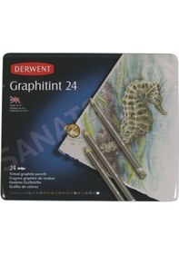 Resim Derwent Graphitint Suda Çözünebilen Renkli Çizim Kalem Seti Tenek N11.109 