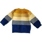 Resim El Örgüsü Bebek Ceket mv3564 