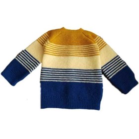 Resim El Örgüsü Bebek Ceket mv3564 