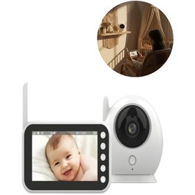 Resim Gece Görüşlü Hareket Takipli Bebek Kamera Sistemi 