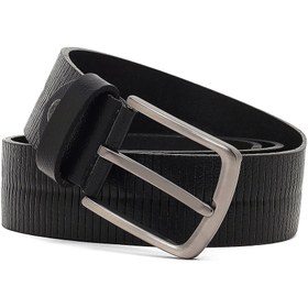 Resim Erkek Siyah Deri Kemer - Siyah / 130 