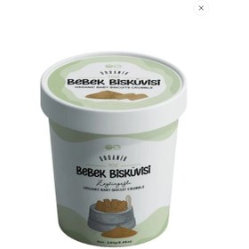 Resim OG natural Organik Toz Bebek Bisküvisi 240 G +6 Ay 