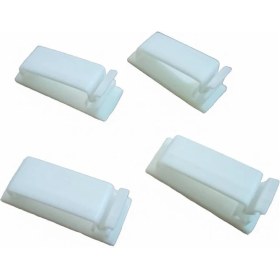 Resim 3b Trend Yapışkanlı Kablo Toplayıcı 4 Adet Masa Kablo Düzenleyici Klips Duvara Sabitleyici 