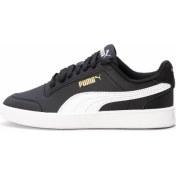 Resim Puma Shuffle 309668 04 Siyah-Beyaz-Gold Kadın Spor Ayakkabı 