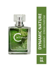 Resim Clé D'amour Dynamic Nature (TURUNÇGİL/BAHARAT) Men - 3 Lü Erkek Parfüm Seti 50 ml - Vegan 