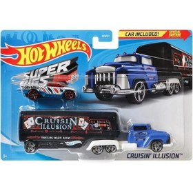 Resim Hot Wheels Taşıyıcı Tırlar Cruisin Illusion Gkc27 