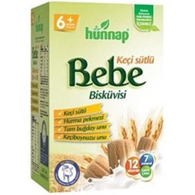 Resim Hünnap Keçi Sütlü Bebe Bisküvisi 400 g 
