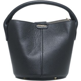 Resim Omuz Çantası Kadın Loana M Piumelli Milano Bag D28 Black Siyah 