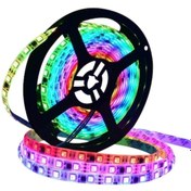 Resim Hazarled 12 V WS2811 ARGB Adreslenebilir Pixel Şerit Led IP20 Metrede 60 Led 1M 