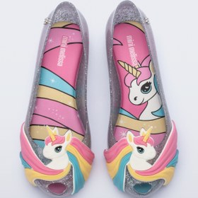 Resim Mini Melissa Ultragirl Gümüş Simli Unicorn Kız Çocuk Ayakkabısı | 28-35 Numara | İkonik Kokulu - 34 