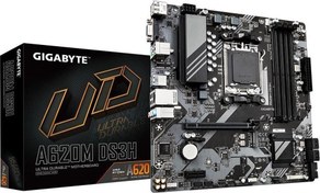 Resim GIGABYTE A620 A620M-DS3H DDR5 HDMI-DP PCIE 4.0 AM5 mATX Gigabyte