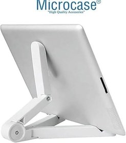 Resim Microcase Lenovo Tab TB311FU 2025 10.1 inch Tablet Uyumlu Gri Çanta + Türkçe Bluetooth Klavye + Mouse + Standı - Beyaz AL5163 