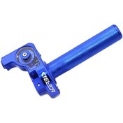 Resim Tongdashop 22mm Cnc Alüminyum Hızlı Gaz Kelebeği Twistli Moped Scooterlar İçin Universal Tutmaç Blue 