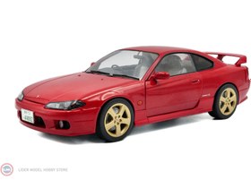 Resim 1:18 Solido 1999 Nissan Silvia S15 SPEC-R Aero - Flame Red 