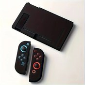 Resim Gaojunshop01 Nintendo Switch Oled Siyah Tpu Kılıf Darbeye Dayanıklı Koruma 