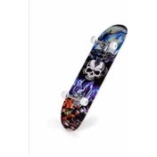 Resim Cosfer Kuru Kafa Silikon Tekerli Zımparalı Lüxtahta Kaykay Çok Renkli 