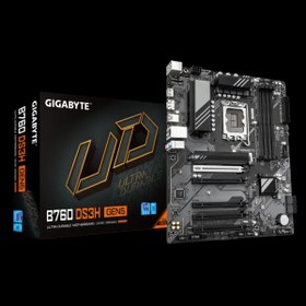Resim Gigabyte B760 Ds3h Gen5, 4xddr5, 2xm.2, Dp, Hdmı, Type-c, 13-14.nesil, Lga1700 Soket, Anakart 