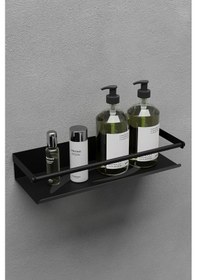 Resim Zift Unique Ömür Boyu Paslanmaz Çelik Yapışkanlı Banyo Rafı ,modern Duş Rafı & Şampuanlık-silikon Yapıştırıcıı Diğer 