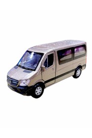 Resim WELLY Metal Mercedes-benz Sprinter-gri Oyuncak Minibüs 