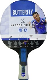 Resim Butterfly Marcos Freitas MFX4 Masa Tenisi Raketi 85083S 