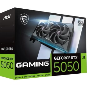 Resim MSI GeForce RTX 5050 8GB GAMING OC GDDR6 128Bit DX12 Gaming Ekran Kart 