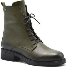 Resim Kadın Deri Bot Yeşil 2353501k Yeşil 