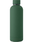 Resim Exclusive 500 Ml Rubber Gövde Çay Termos Kupa Suluk Şişe Bardak Mug Yeşil 