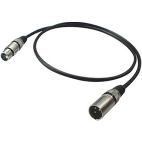 Resim Estello E4004 Siyah 30 Metre Xlr Erkek-Xlr Dişi Ara Kablo 