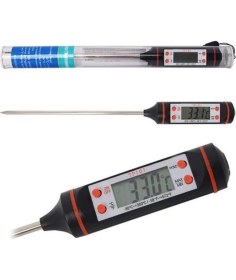 Resim Gesi TP-101 Cep Tipi Daldırmalı Dıgıtal Termometre Siyah 