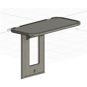 Resim Opencart Elektrik Çıkış Rafı Diş Fırçalığı Sadece Plastik Aparattır 