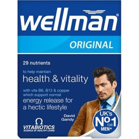 Resim Vitabiotics Wellman Original 30 Tablet 