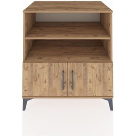 Resim Kronos Şifonyer 3 Raflı 2 Kapaklı 88x59x96 Çam-çam Atlas Çam 