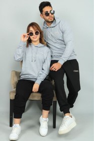 Resim classy moda Eşofman Takımı - 2lü - Alt-üst - Yaka Kapşonlu - Fıyat Tek Kişilik - Kumaş 3 Ipilik 