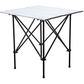 Resim Argeus 54024 Akordion Katlanabilir Alüminyum Silver Kamp ve Piknik Masası 