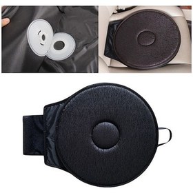 Resim 360 Derece Döndürme Araba Koltuğu Minderi Dönen Koltuk Paspası Siyah Diğer 