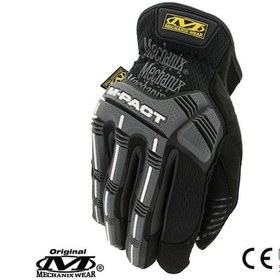 Resim Mechanix Wear® M-Pact Open Cuff Eldiven (Siyah/Gri) MPC-58 Siyah 