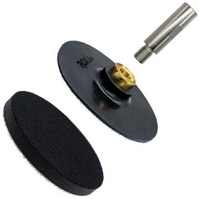 Resim Rox Wood 0181 Esnek Cırt Zımpara Taban Seti 115 mm (3 Parça) 