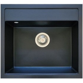 Resim Öztaş Öz-55S Granit Mutfak Eviye Siyah 50 x 55 CM 