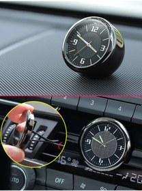 Resim Avto Saliss Araba İçin Metal Araç Saatleri + Stand 342997065 