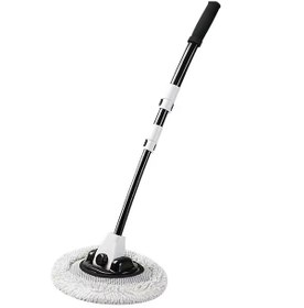 Resim Ayarlanabilir ve Döner Başlıklı Teleskopik Saplı Araba Yıkama Fırçası 