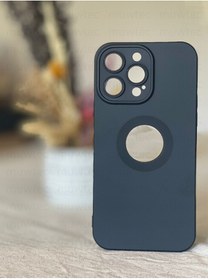 Resim muwtec Iphone 14 Promax Içi Kadife Lens Ve Kamera Korumalı Lansman Kılıf Siyah 