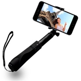 Resim Meridyen Spada Selfie Dukkan Çubuğu Bluetoothlu +- Zoom Özellikli Siyah 